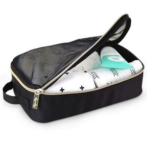 Itzy Ritzy Black Diaper Packing Bag
